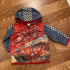 Disney McQueen Hooded Rain Coat